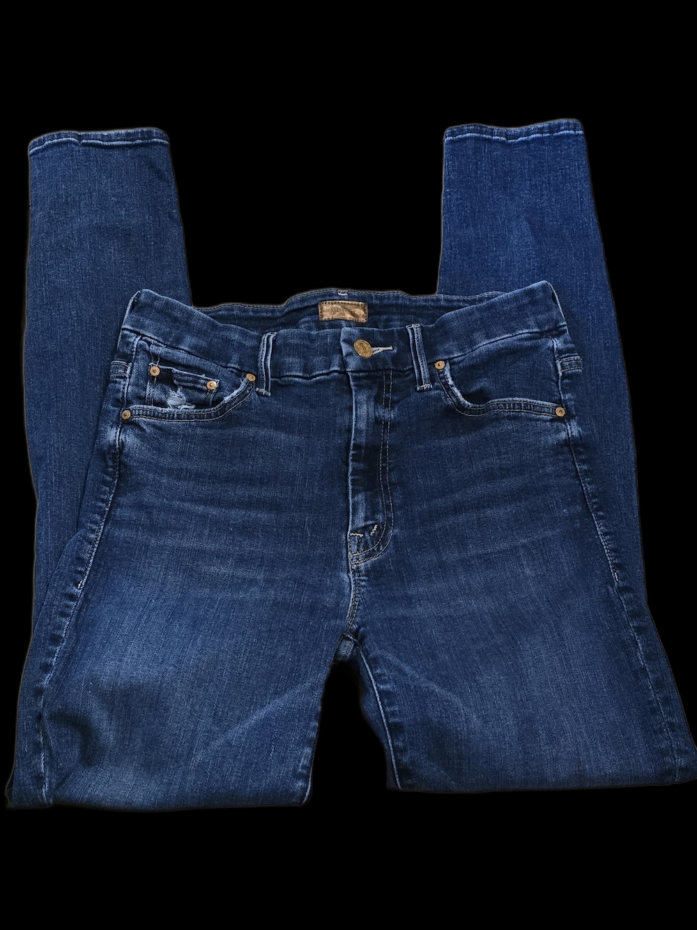 MOTHER High-Waisted Looker Jeans